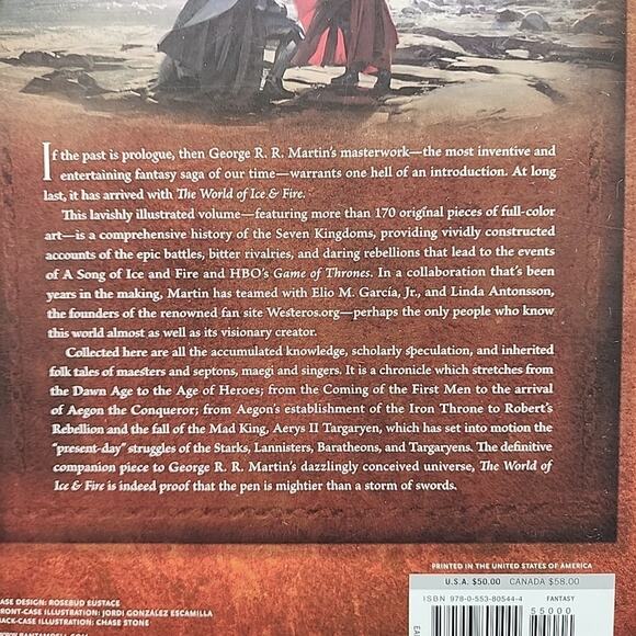 The World of Ice & Fire: The Untold History of Westeros & the Game of Thrones HC - Picture 3 of 16